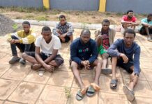 Tema: Cyber Security Authority, CID arrest 39 suspects in joint cybercrime raid at Adom City Estate