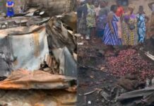 Fire ravages portions of Madina market