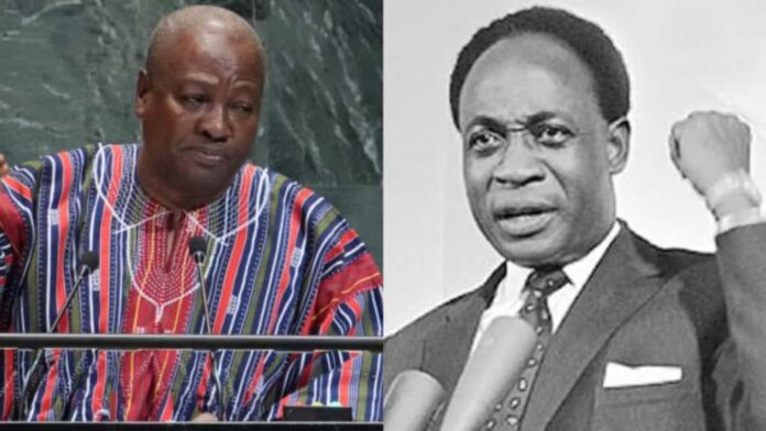 Mahama and Nkrumah