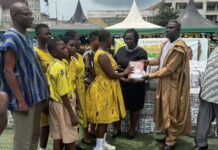 Sekondi MP wipes parents’ tears with 300,000 free exercise books