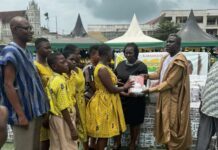 Sekondi MP wipes parents’ tears with 300,000 free exercise books