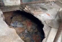 Tarkwa: Ground gives way at Women’s Market, rekindling fears of imminent danger