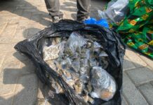 Police intercept ambulance loaded with substance suspected to be cannabis in Accra