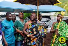 Sunyanihene visits Techimanhene to strengthen ties