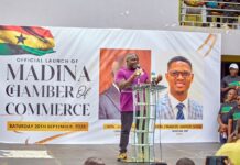 Chief of Staff launches Madina Chamber of Commerce