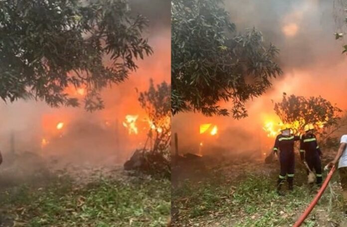 wareshouse fire