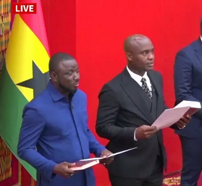 Alidu Seidu and Bernard Bediako