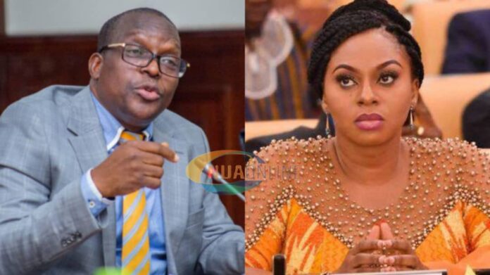 Bagbin and Adwoa Safo
