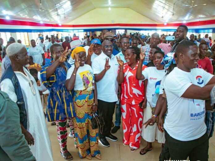 Bawumia with party delegates