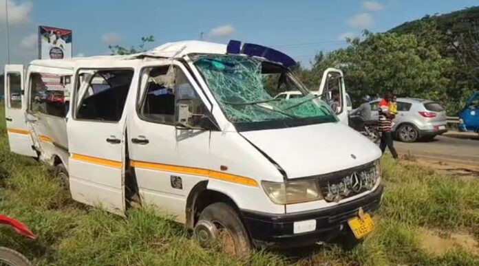 Kasoa tollbooth accident (1)