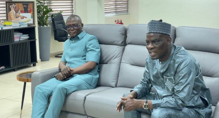 Kofi Adams and Haruna Iddrisu