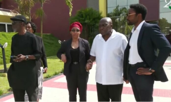 Konadu's family at Presidency