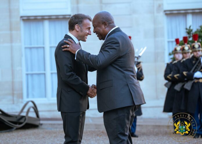 Mahama and Macron 1
