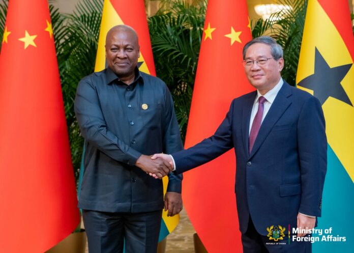 Mahama and XiJinping