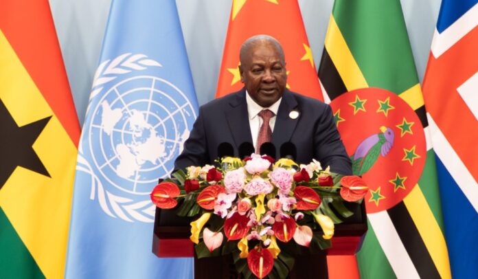 Mahama in Beijing