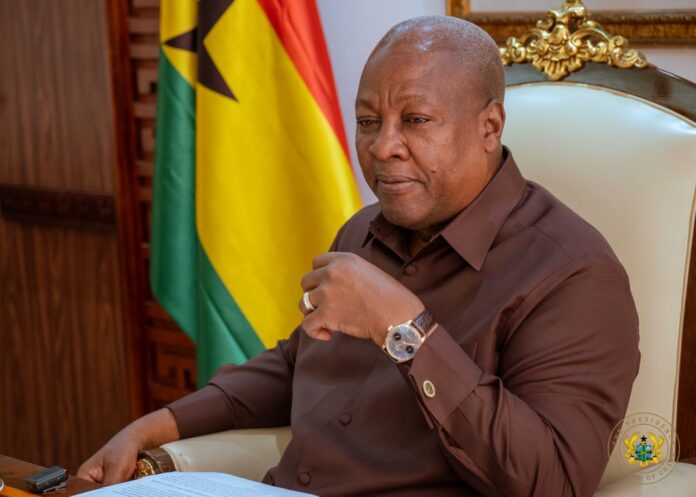 Mahama meeting with Philip Naameh