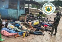Galamsey fight: NAIMOS strikes at Aboso; grabs illegal miners at notorious ‘Gangway’ hideout