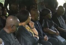 Akufo-Addo, top NPP officials commiserate with the Rawlings family
