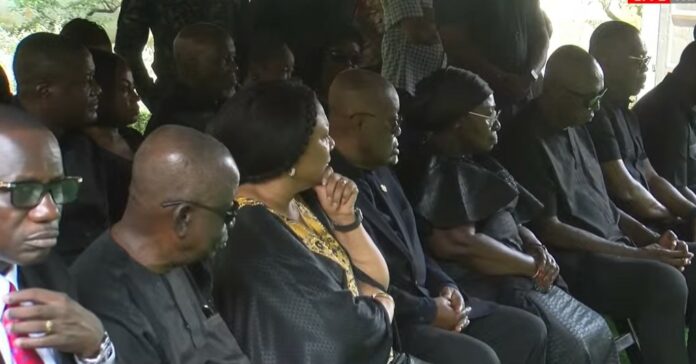 NPP officials at Rawlings' residence