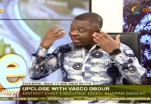 DCE Vasco Obour outlines 4-year development plan for Suaman Dadieso, prioritises university construction