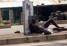 Residents of Bolgatanga live in fear as man with supposed symptoms of Mpox lies on the street
