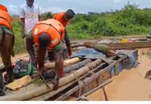 National Concerned Small Scale Miners Association destroys over 100 Chanfangs in anti-galamsey operation
