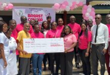 Ghana National Gas company supports 2 Breast Cancer patients under ‘Mahama Cares’ Initiative