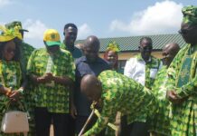 Education Minister cuts sod for construction of 650 capacity dormitory for Mawuli SHS