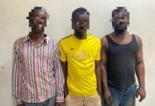 NACOC arrests 3 suspects for dealing in illicit drugs at Kanda, intercepts 84 bags of cannabis