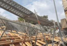 14 construction workers rescued from collapsed building at Roman Ridge in critical condition