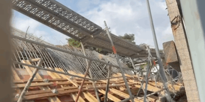 roman ridge building collapse 2
