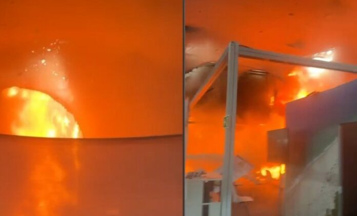 Fire disrupts COP 30