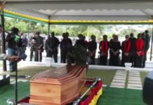 Former First Lady Nana Konadu Agyeman-Rawlings laid to rest