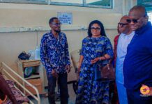Gender Minister visits teenager suffering from severe spinal injury at Tamale Teaching Hospital