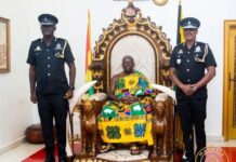 Report land and chieftaincy disputes to me – Asantehene tells new Ashanti Regional Police Commander