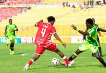 Kotoko thrash Bechem Utd 6-0 to go top of GPL