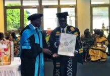 Captain Smart bags Master’s degree at UPSA; adjudged Overall Best Graduate Student in Project Work