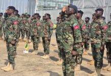 Ghana deploys 54 soldiers to Jamaica to support national rebuilding efforts