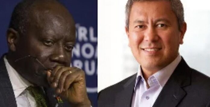 Ken Ofori-Atta and Lawyer