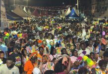 Photos: How Connect FM’s partnership with masqueraders’ club thrilled patrons of Ankos Village Festival