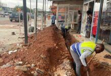 Burst pipe disrupts water supply in Kumasi