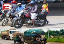 Parliament approves Road Traffic Amendment Bill to legalise commercial use of motorbikes, tricylcles