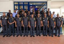 IGP Yohuno promotes 17 officers for various roles in major drug bust and arms seizures