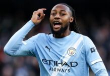 Semenyo scores first Premier League goal with Man City