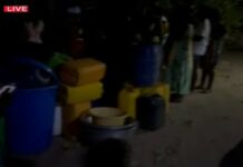 Teshie-Nungua water crisis: National Security dispenses water to Tsuibleoo residents after TV3 campaign