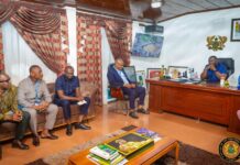 ECG Ashanti Sub-Transmission team discusses power reliability strategy with Regional Minister