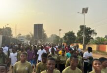 Thousands of Kumasi residents participate in Akoma FM Health Walk 2026
