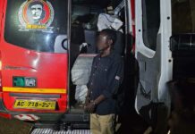Police arrest suspect for possession of 714 slaps of suspected indian hemp in Bekwai