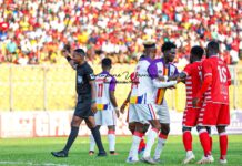 10-man Hearts of Oak edge Asante Kotoko to move joint 2nd in GPL
