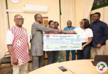 GMTF boss rallies health workers nationwide after visit to Cape Coast Teaching Hospital